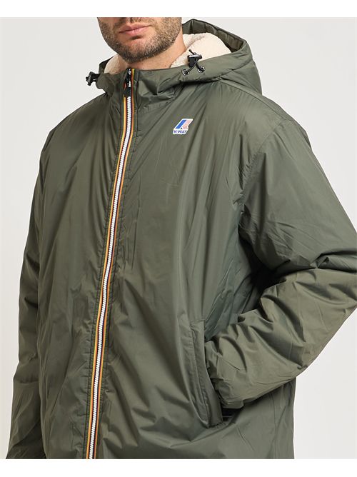 Giacca impermeabile lunga Eiffel Orsetto di K-way K-WAY | K21516W-EIFFELWMR