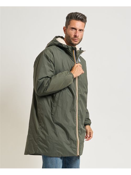 Giacca impermeabile lunga Eiffel Orsetto di K-way K-WAY | K21516W-EIFFELWMR