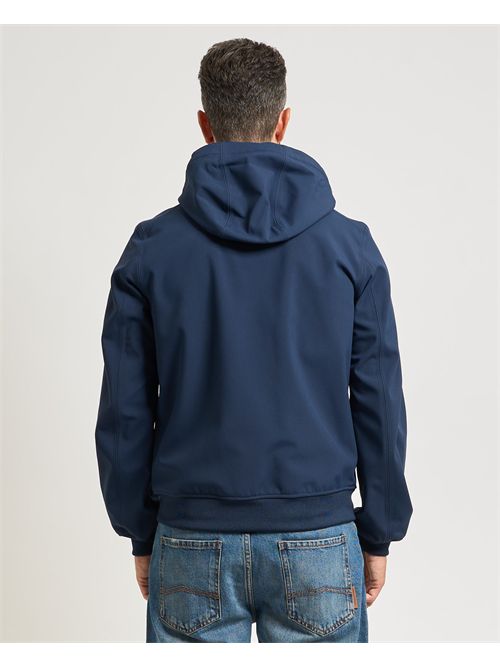 Giacca uomo Joachim Bonded di K-way con cappuccio K-WAY | K3135KW-JOACHIMA2B