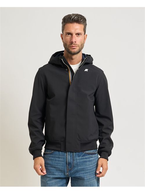 Giacca uomo Joachim Bonded di K-way con cappuccio K-WAY | K3135KW-JOACHIMA3C