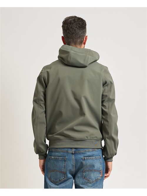 Giacca uomo Joachim Bonded di K-way con cappuccio K-WAY | K3135KW-JOACHIMAF0