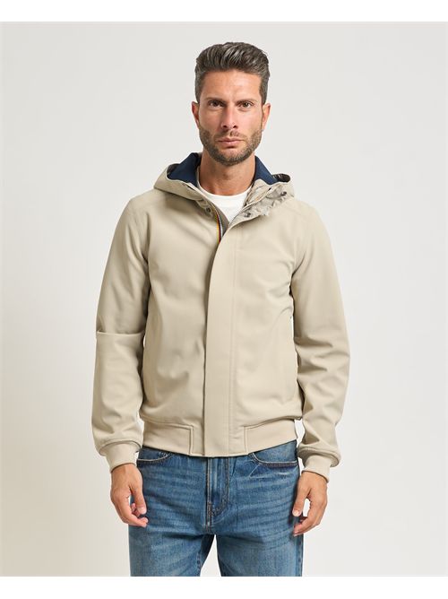 Giacca uomo Joachim Bonded di K-way con cappuccio K-WAY | K3135KW-JOACHIMB2A