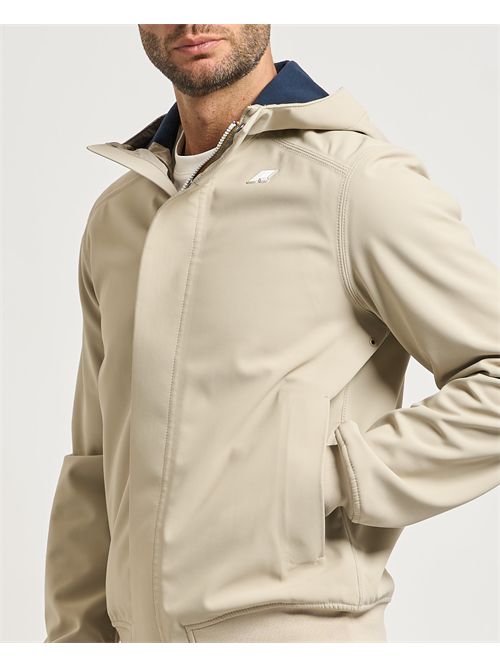 Giacca uomo Joachim Bonded di K-way con cappuccio K-WAY | K3135KW-JOACHIMB2A