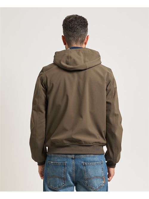 Giacca uomo Joachim Bonded di K-way con cappuccio K-WAY | K3135KW-JOACHIMB3A