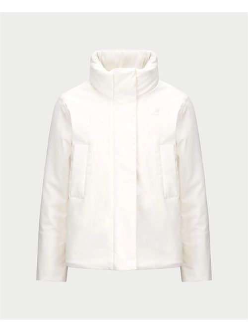 Girls' short jacket Marlette K-way windproof K-WAY | K4125HW-P. MARLETTEX42