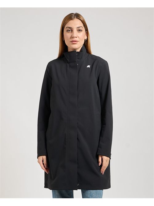 Dukesse women's jacket by K-way three-quarter flared K-WAY | K5141PW-DUKESSEA3C