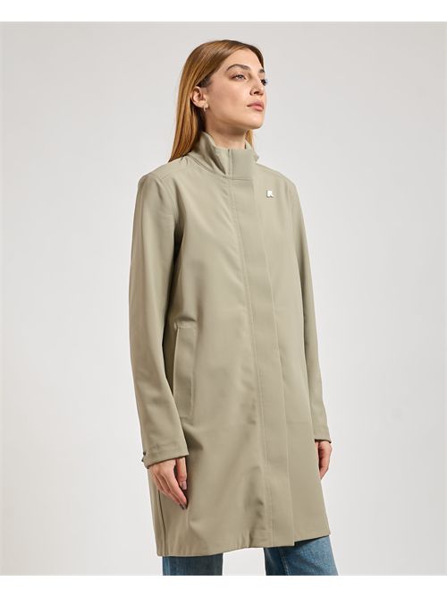 Dukesse women's jacket by K-way three-quarter flared K-WAY | K5141PW-DUKESSEB3B