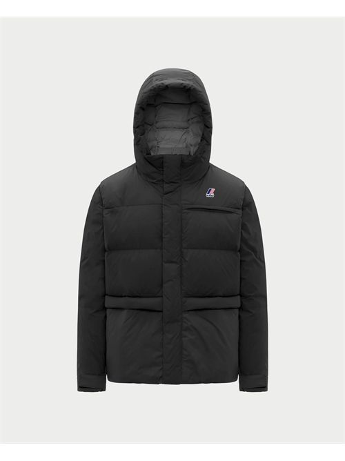 K-way Aurele Warm windproof short down jacket K-WAY | K5141QW-AURELEUSY