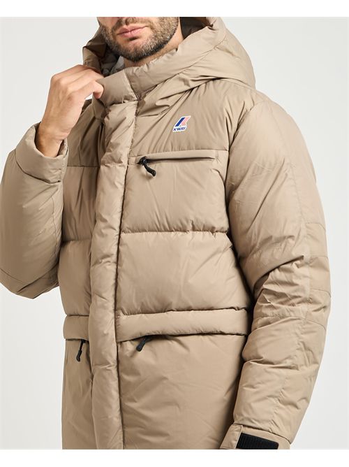 Piumino corto Aurele Warm di K-way antivento K-WAY | K5141QW-AURELEWG9