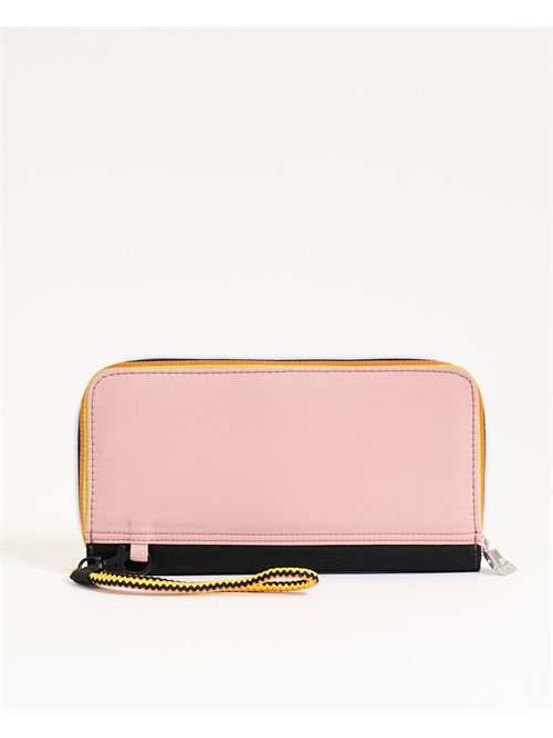 Fluy wallet by K-way full zip with logo K-WAY | K6116IW-FLUYWDV