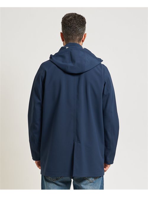 Parka uomo Duke Bonded di K-way con cappuccio K-WAY | K6116YW-DUKEA2B