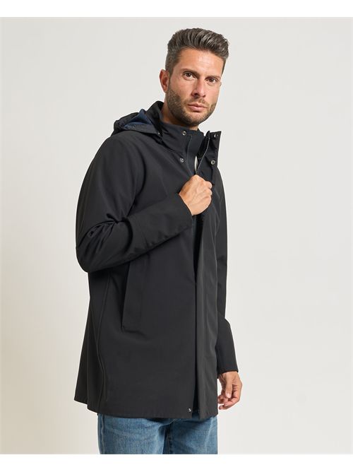 Parka uomo Duke Bonded di K-way con cappuccio K-WAY | K6116YW-DUKEA3C