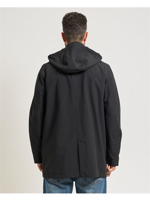 Parka uomo Duke Bonded di K-way con cappuccio K-WAY | K6116YW-DUKEA3C