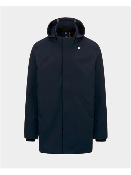 Parka uomo Duke Bonded di K-way con cappuccio K-WAY | K6116YW-DUKEA2B