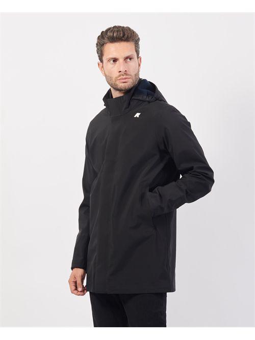 Parka uomo Duke Bonded di K-way con cappuccio K-WAY | K6116YW-DUKEA3C