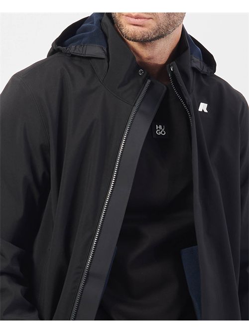 Parka uomo Duke Bonded di K-way con cappuccio K-WAY | K6116YW-DUKEA3C