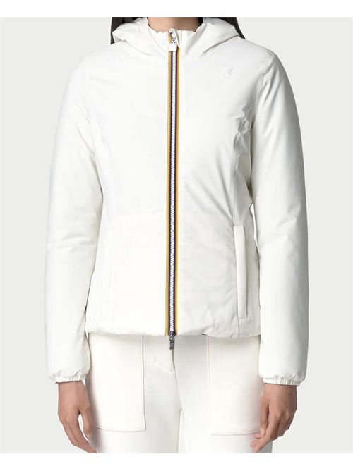 K-way Lily Warm women's reversible short jacket K-WAY | K6128TW-LILYALF
