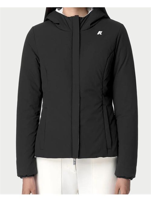 K-way Lily Warm women's reversible short jacket K-WAY | K6128TW-LILYALF
