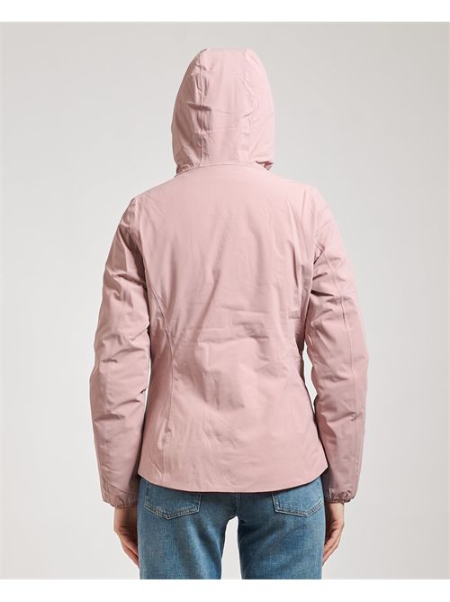 Women's short jacket Lily Warm K-way reversible K-WAY | K6128TW-LILYB2W