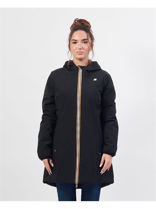 K-way Denise women's reversible jacket K-WAY | K6128UW-DENISEA3C
