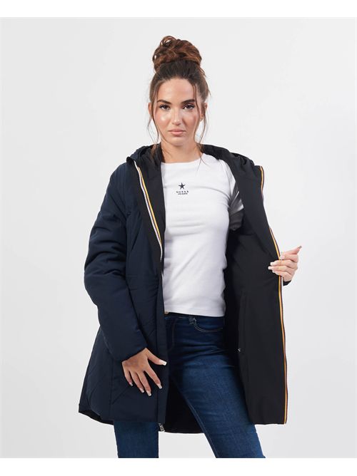 K-way Denise women's reversible jacket K-WAY | K6128UW-DENISEA3C