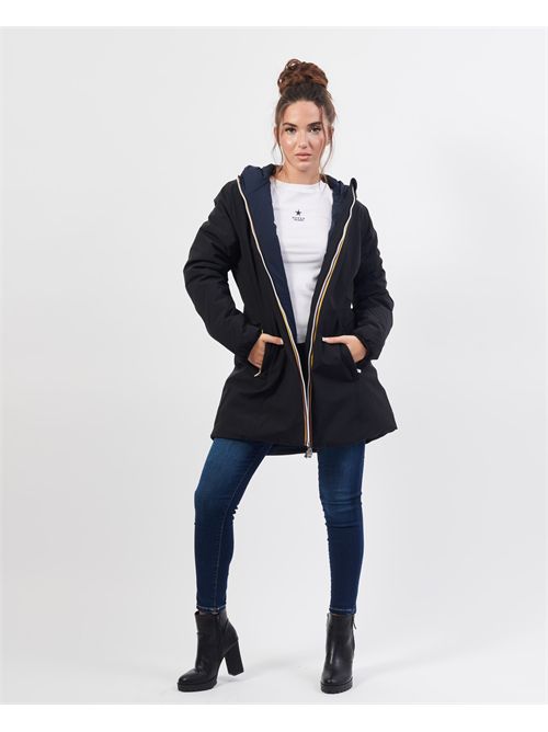 K-way Denise women's reversible jacket K-WAY | K6128UW-DENISEA3C