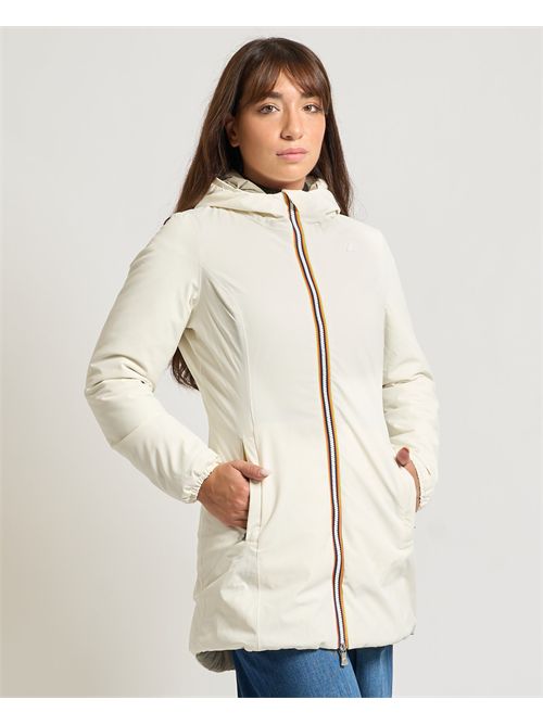 Giacca donna Denise di K-way reversibile K-WAY | K6128UW-DENISEBCD