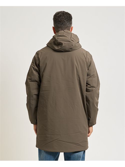 Giacca lunga uomo Jacob Warm di K-way reversibile K-WAY | K6128WW-JACOBB3A