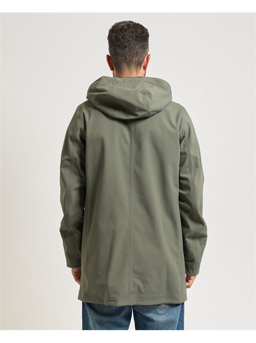 Giacca lunga uomo Marlyn di K-way con cappuccio K-WAY | K7126UW-MARLYNAF0