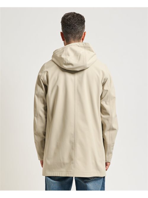 Giacca lunga uomo Marlyn di K-way con cappuccio K-WAY | K7126UW-MARLYNB2A
