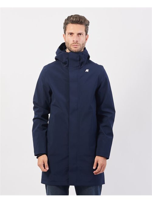 K-way Thomas Bonded men's long jacket K-WAY | K7126WW-THOMASA2B