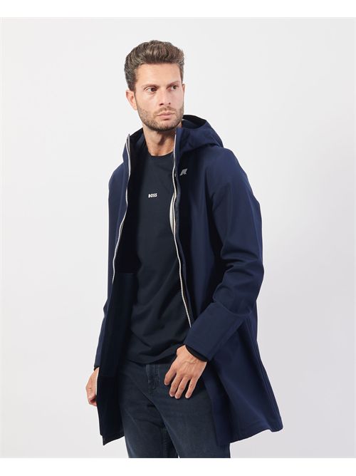 K-way Thomas Bonded men's long jacket K-WAY | K7126WW-THOMASA2B
