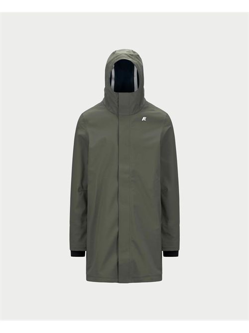 Giacca lunga uomo Thomas Bonded di K-way K-WAY | K7126WW-THOMASAF0