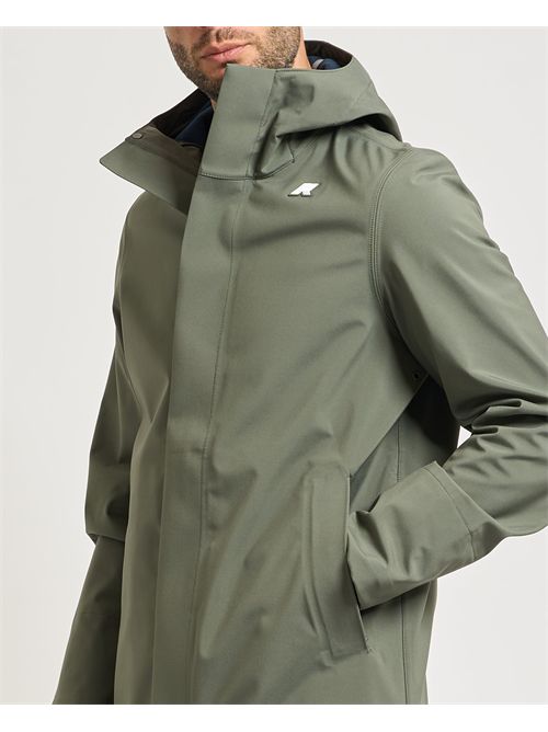 Giacca lunga uomo Thomas Bonded di K-way K-WAY | K7126WW-THOMASAF0