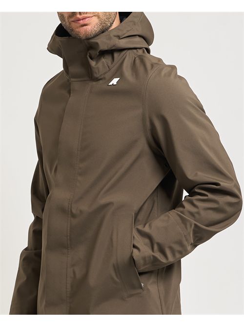 Giacca lunga uomo Thomas Bonded di K-way K-WAY | K7126WW-THOMASB3A