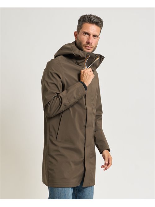 Giacca lunga uomo Thomas Bonded di K-way K-WAY | K7126WW-THOMASB3A