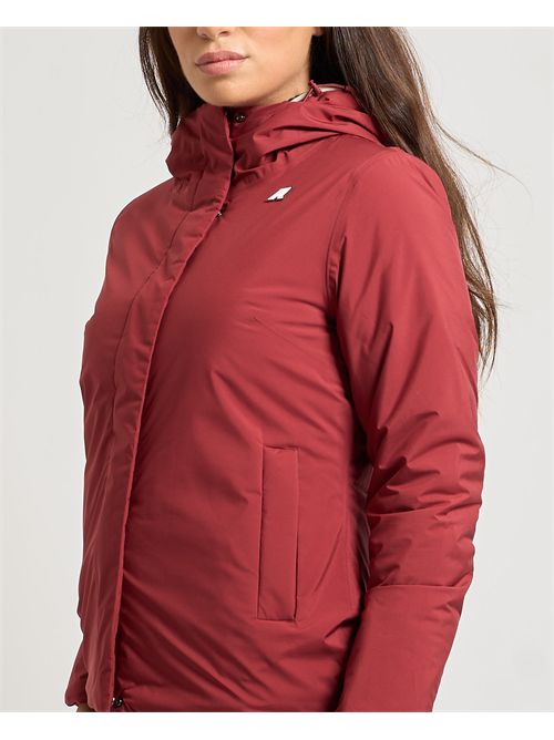 Giacca corta donna Lily soft Marmotta di K-way K-WAY | K71324W-LILB2C