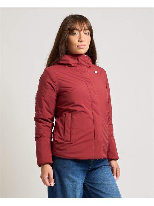 Giacca corta donna Lily soft Marmotta di K-way K-WAY | K71324W-LILB2C