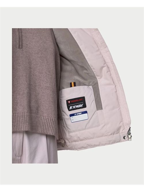 Giacca corta donna Lily soft Marmotta di K-way K-WAY | K71324W-LILB3U