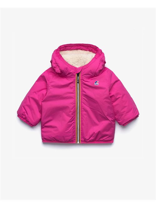 Giacca corta neaonati Claudine Orsetto di K-way K-WAY | K7142RW-CLAUDINE/BAZ11