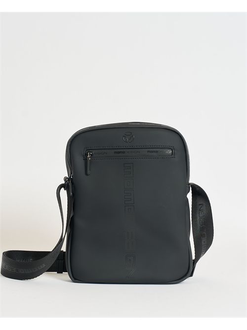 Black Momodesign nylon shoulder bag with zip MOMODESIGN | MO-04RUBLACK