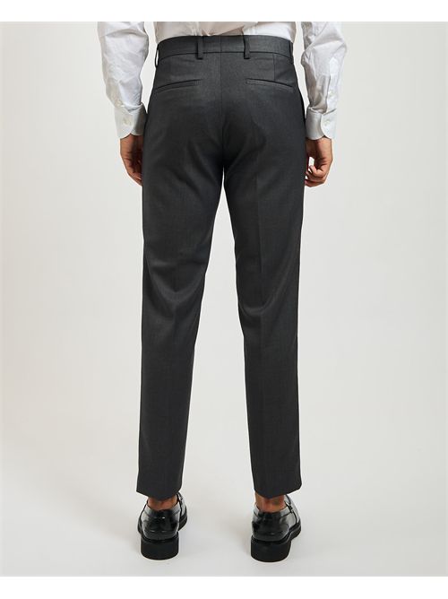 Abito uomo Mulish monopetto slim fit MULISH | AB7200-TEXASANTRACITE