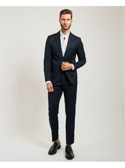 Abito uomo Mulish monopetto slim fit MULISH | AB7200-TEXASBLU