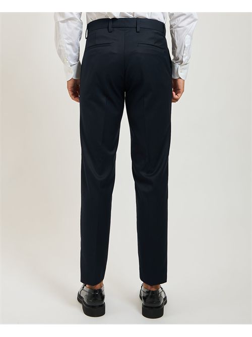 Abito uomo Mulish monopetto slim fit MULISH | AB7200-TEXASBLU