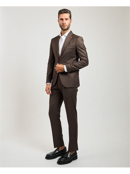 Abito uomo Mulish monopetto slim fit MULISH | AB7200-TEXASMORO
