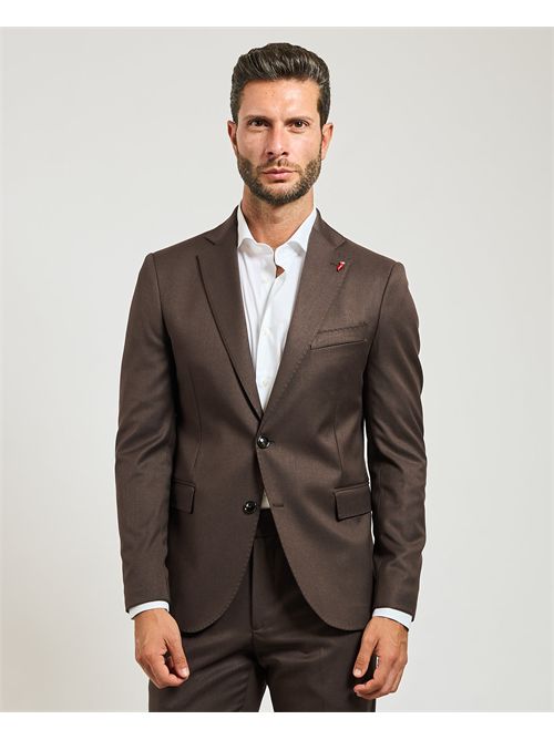 Abito uomo Mulish monopetto slim fit MULISH | AB7200-TEXASMORO