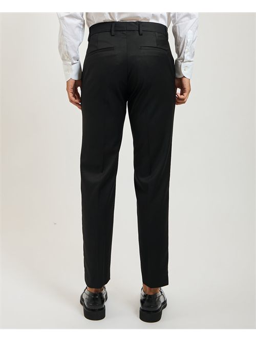 Abito uomo Mulish monopetto slim fit MULISH | AB7200-TEXASNERO