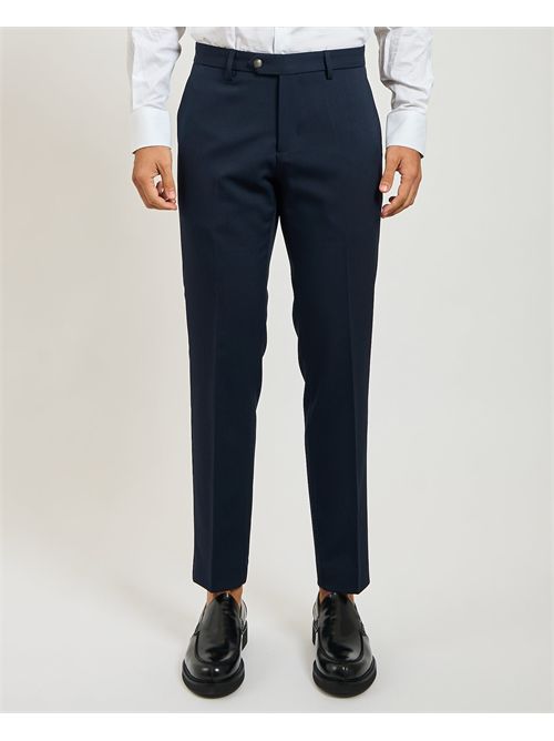 Abito uomo Mulish doppiopetto con spilletta MULISH | AB7217-MARYLANDBLU