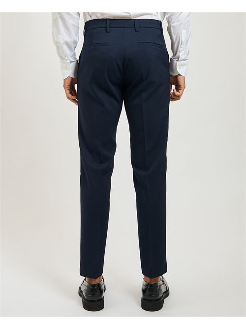 Abito uomo Mulish doppiopetto con spilletta MULISH | AB7217-MARYLANDBLU
