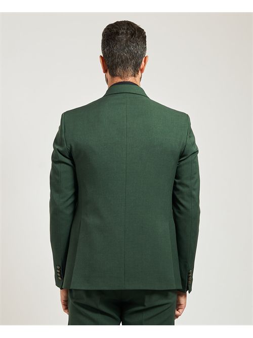 Abito uomo Mulish doppiopetto con spilletta MULISH | AB7217-MARYLANDVERDE